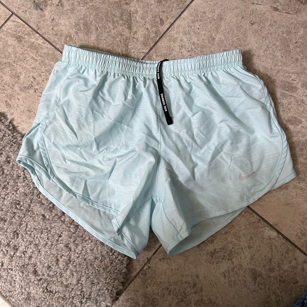 light blue nike shorts